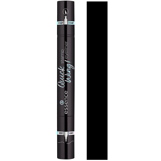 Essence Quick Wing! Eyeliner und Stempel 01 Black 3,5 ml
