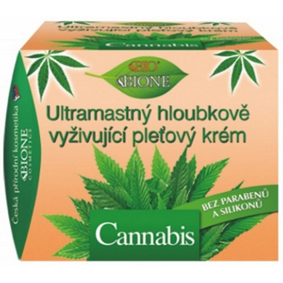 Bione Cosmetics Cannabis ultrareiche revitalisierende Gesichtscreme 51 ml