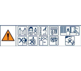 Bony Grabkerze, Ersatzfüllung 03, Durchmesser 5,6 cm, Höhe 17 cm, Brenndauer 90 h, 240 g