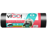 Vigo Odpadkový pytel černý 120 l, 28 µ, 70 x 105 cm, 10 kusů