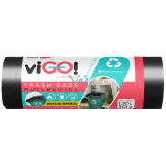 Vigo Odpadkový pytel černý 120 l, 28 µ, 70 x 105 cm, 10 kusů 