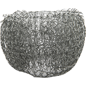 Klassische metallene Spülschwämme - Packung mit 10 Stück