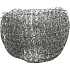 Klassische metallene Spülschwämme - Packung mit 10 Stück