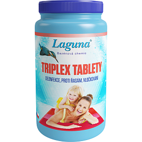 Laguna Triplex Tabletten 3in1 Desinfektion Flockung und gegen Algen, 1 kg