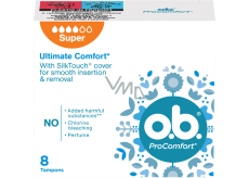 O.B. ProComfort Super tampony, 8 ks