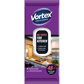 Vortex feuchte Reinigungstücher für die Küche, 48 Stück Vortex feuchte Reinigungstücher für die Küche, 48 Stück