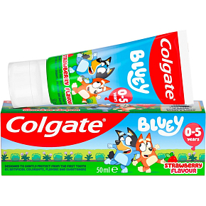Colgate Zahnpasta für Kinder Kids Bluey 0-5 Jahre, 50 ml