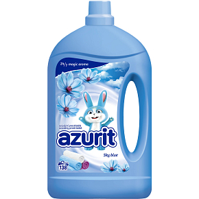 Azurit Weichspüler Sky Blue, 138 Waschungen, 3036 ml