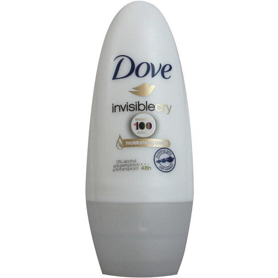 Dove Invisible Dry 48 h Roll-On Ball Deodorant für Frauen 50 ml