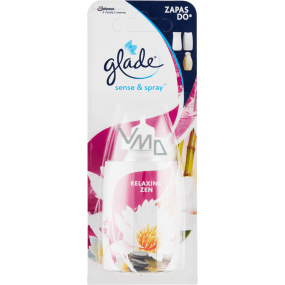 Glade Sense & Spray Relaxing Zen Lufterfrischer Ersatzkartusche 18 ml Spray