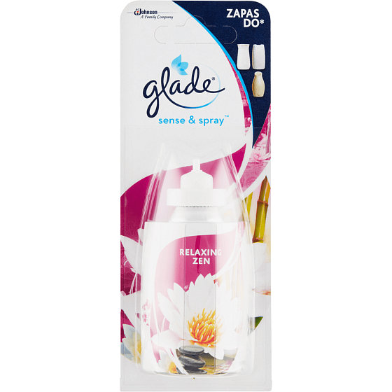 Glade Sense & Spray Relaxing Zen Lufterfrischer Ersatzkartusche 18 ml Spray