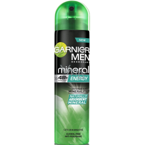 Garnier Men Mineral Energy Deodorant Spray für Männer 150 ml