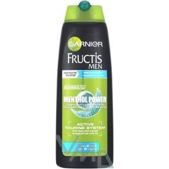 Garnier Fructis Men Menthol Power stärkendes Shampoo gegen Schuppen 250 ml