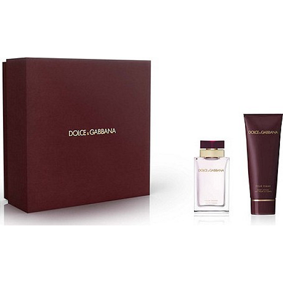 Dolce & Gabbana pour Femme parfümiertes Wasser 25 ml + Körperlotion 50 ml, Geschenkset