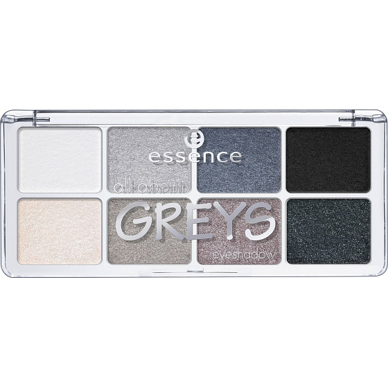 Essenz Alles über Grau Lidschatten Lidschatten-Palette 04 Grau 9,5 g