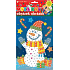 Mosaikspielset Weihnachtsschneemann mit Hut 23 x 16 cm