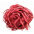 Raffia rot gefärbtes Bast zur Dekoration 30 g