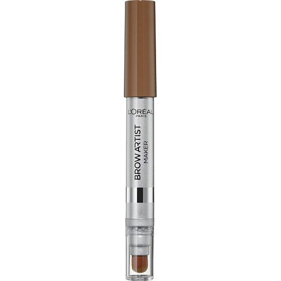 Loreal Paris Brow Artist Maker Augenbrauenstift mit Pinsel 02 Cool Brunette 1,5 g