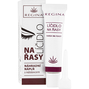 Regina Ersatzfüllung für Wimperntusche mit Aufsatz 5,8 g, schwarz.