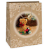 Ditipo Geschenk Kraftbeutel 22 x 10 x 29 cm Teddybär 40