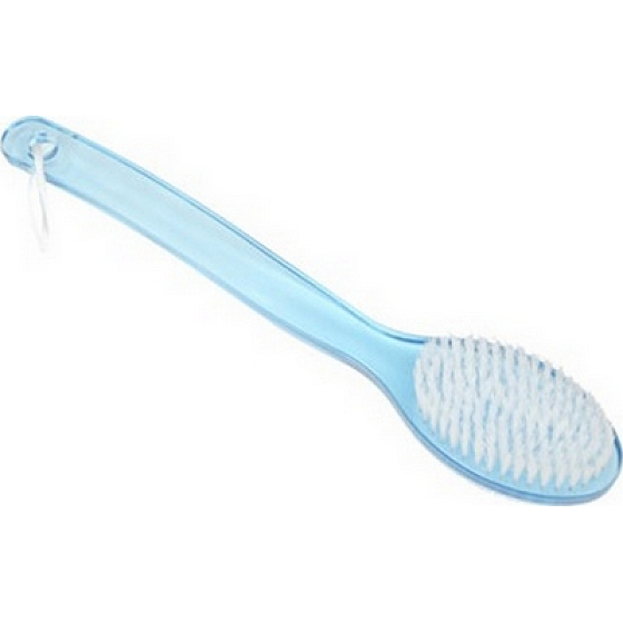 Athena Beauté Long Hand Transparente Badebürste lang 34 cm