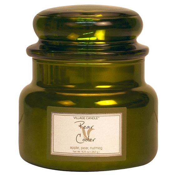 Village Candle Pear Cooler Duftkerze im Glas 2 Dochte 262 g
