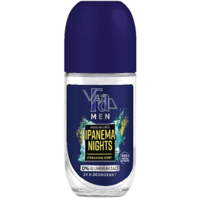 Fa Men Brazilian Vibes Ipanema Nights Antitranspirant Deodorant Roll-On für Männer 50 ml