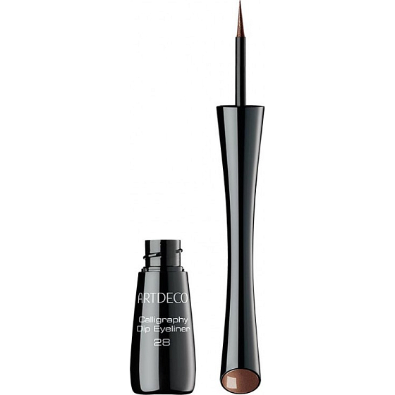 Artdeco Calligraphy Dip Eyeliner Flüssiger Eyeliner 28 Sparkling Copper 2,5 ml