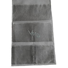 Tasche zum Aufhängen grau-schwarz 32,5 x 55 cm 5 Taschen 9912