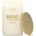 Yankee Candle One Together Wunderblume - Wunderblume Dekor Duftkerze großes Zylinderglas 75 mm Becher 2 Dochte 566 g
