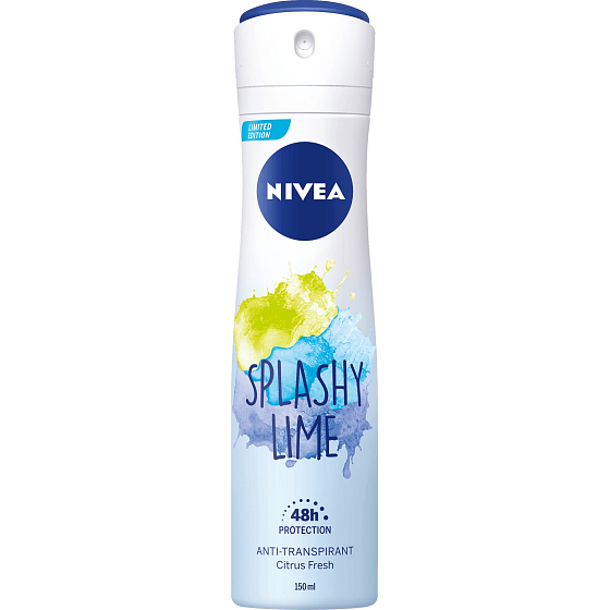 Nivea Splashy Lime Antitranspirant Deodorant Spray für Frauen 150 ml