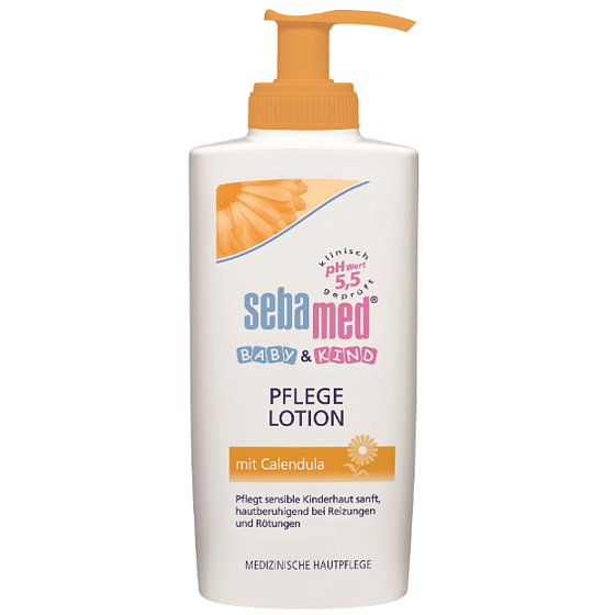 SebaMed Ringelblumen-Körperlotion für Kinderspender 200 ml