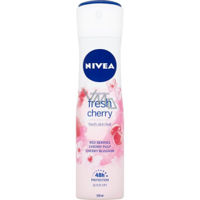 Nivea Fresh Cherry Antitranspirant Deodorant Spray für Frauen 150 ml