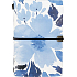 Albi Diary 2021 wöchentlich Luxus Blaue Blumen 17,8 x 12 x 1,5 cm