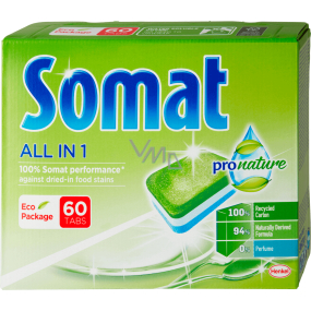 Somat All in 1 Pro Nature Geschirrspülertabletten 60 Stück