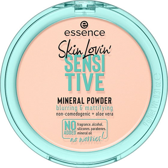 Essence Skin Lovin 'Sensitive Mineral Powder Mineral Powder 01 Translucent 9 g