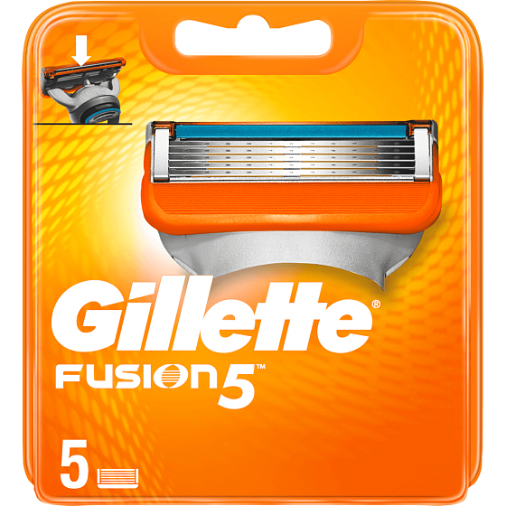 Gillette Fusion5 Ersatzkopf 5 Stück, für Herren