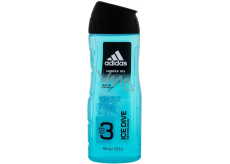 Adidas Ice Dive 3 in 1 Duschgel für Körper, Haare und Gesicht für Männer 400 ml