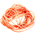 PlasticFar Elastics rot Durchmesser 60 mm 20 Stück
