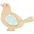 Vogel aus Holz 12 cm