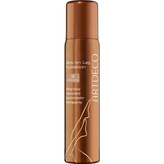 Artdeco Spray On Leg Foundation Spray Getöntes Bein-Make-up 30 Medium/Dark 100 ml