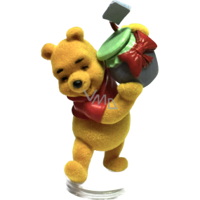 Disney Winnie the Pooh Mini Figur - Winnie stehend mit einem Topf Honig, 1 Stück, 5 cm