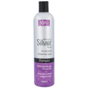 Xpel Shimmer of Silver Silbershampoo für blondes und graues Haar 400 ml