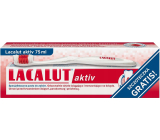 Lacalut Aktiv Anti-Parodontal-Zahnpasta 75 ml + Zahnbürste, Set