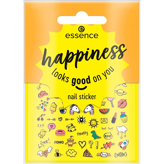 Essence Happiness Looks Good on You Nägel Sticker 57 Stück