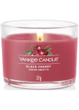 Yankee Candle Black Cherry - Reife Kirsche Duftkerze Votivglas 37 g