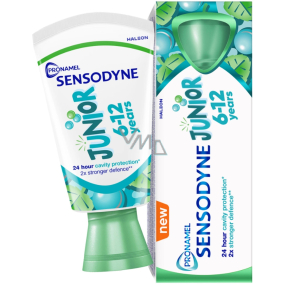 Sensodyne Pronamel Junior Zahnpasta mit Fluorid und Minzgeschmack für Kinder von 6 - 12 Jahren 50 ml