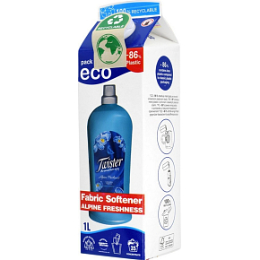 Twister Alpine Freshener Weichspüler 35 Waschladungen, 1 l