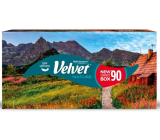 Velvet Nature 3-lagige Papiertaschentücher, Box 90 Stück