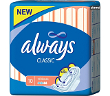 Always Classic Normal Damenbinden, 10 St.